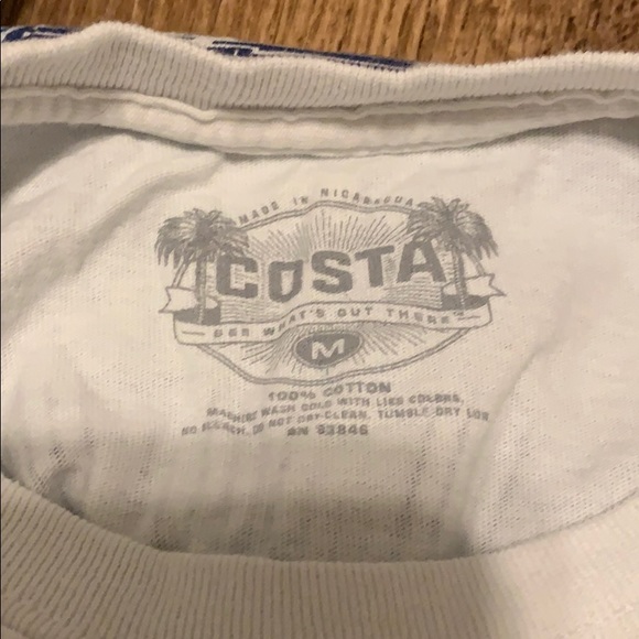 Medium Costa white T-shirt - Picture 3 of 4